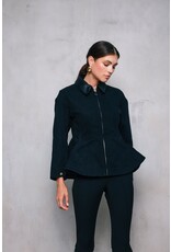 Line and Dot Eton Peplum Jacket