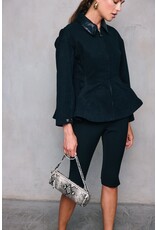 Line and Dot Eton Peplum Jacket