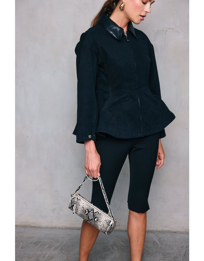 Line and Dot Eton Peplum Jacket