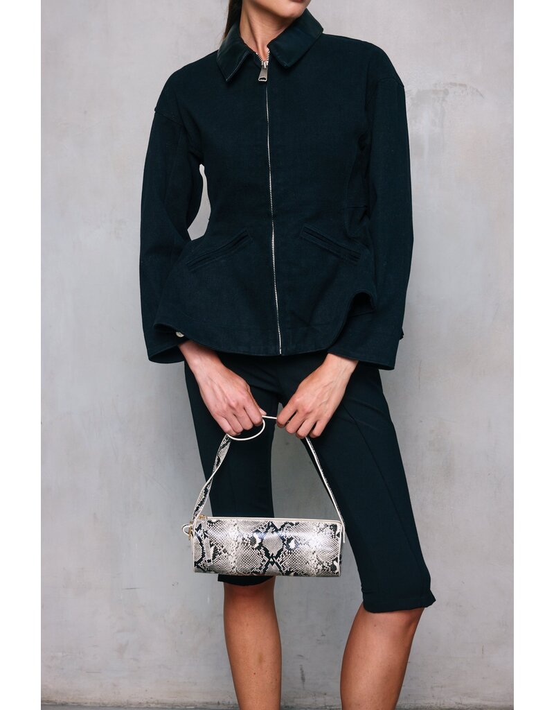 Line and Dot Eton Peplum Jacket