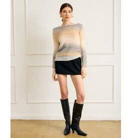 Line and Dot Eton Mini Skirt