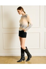 Line and Dot Eton Mini Skirt