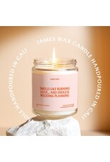 ‘Burning Love & Endless Wedding Planning’ Candle