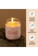 ‘Burning Love & Endless Wedding Planning’ Candle