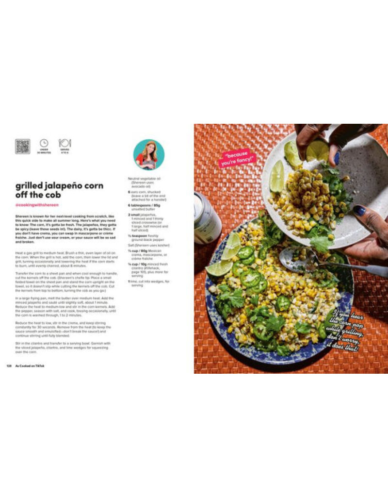 As Cooked on Tiktok Recipe Book