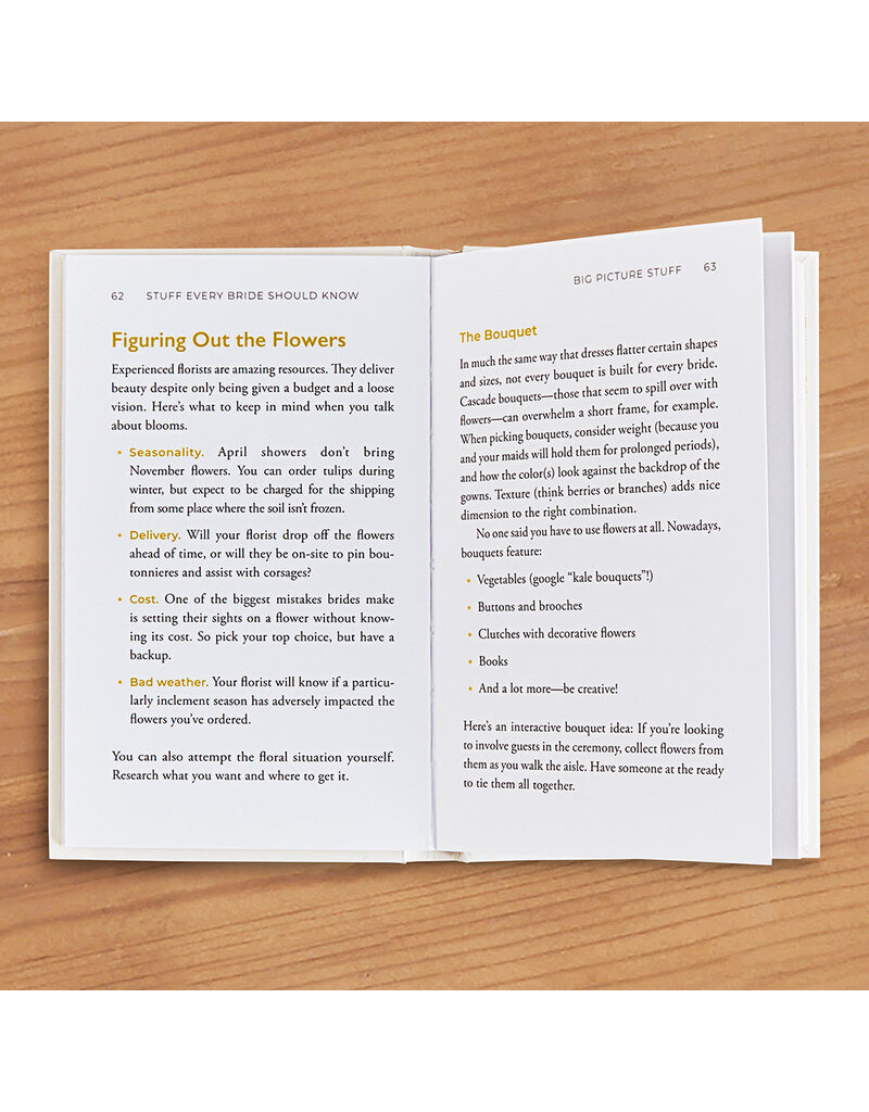 Stuff Every Bride Should Know Book