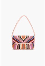 America & Beyond The Soho Tan Tufted Shoulder Bag