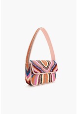 America & Beyond The Soho Tan Tufted Shoulder Bag
