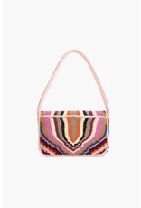 America & Beyond The Soho Tan Tufted Shoulder Bag