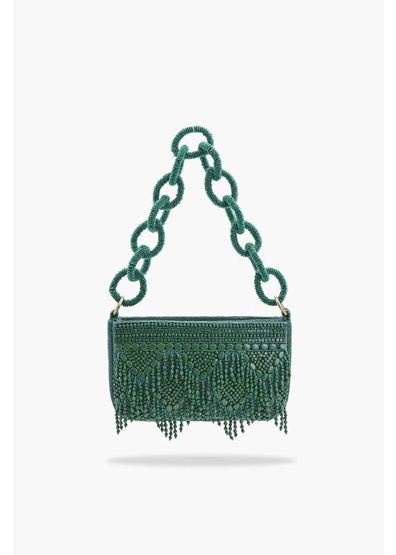 America & Beyond Eden Beaded Shoulder Bag