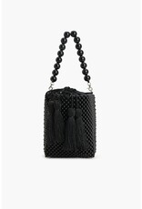 America & Beyond Tahitian Beaded Top Handle Bag
