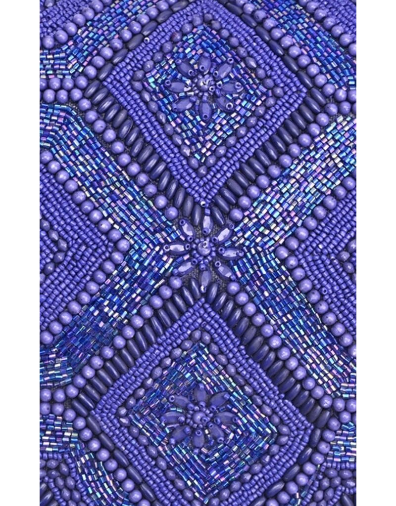 America & Beyond Sapphire Starlight Evening Clutch