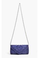 America & Beyond Sapphire Starlight Evening Clutch