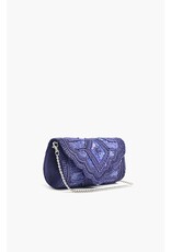 America & Beyond Sapphire Starlight Evening Clutch
