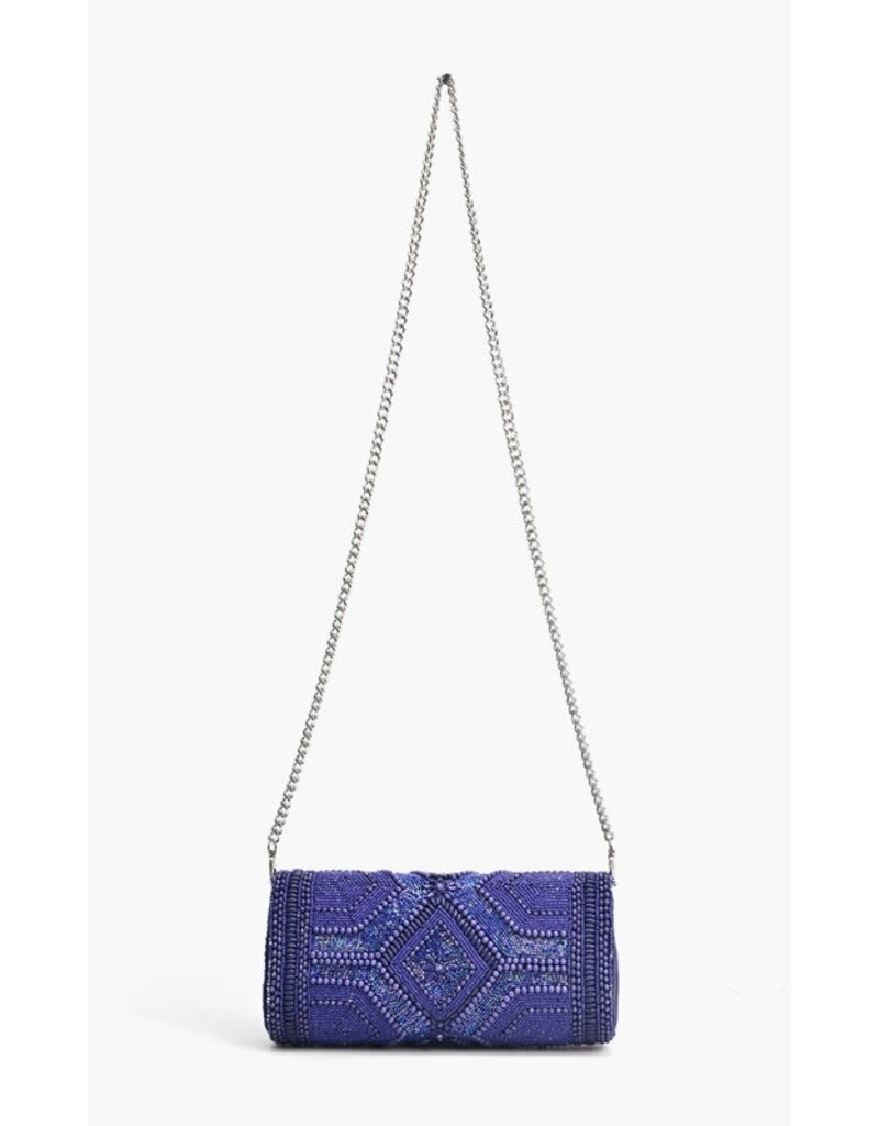 America & Beyond Sapphire Starlight Evening Clutch