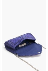 America & Beyond Sapphire Starlight Evening Clutch