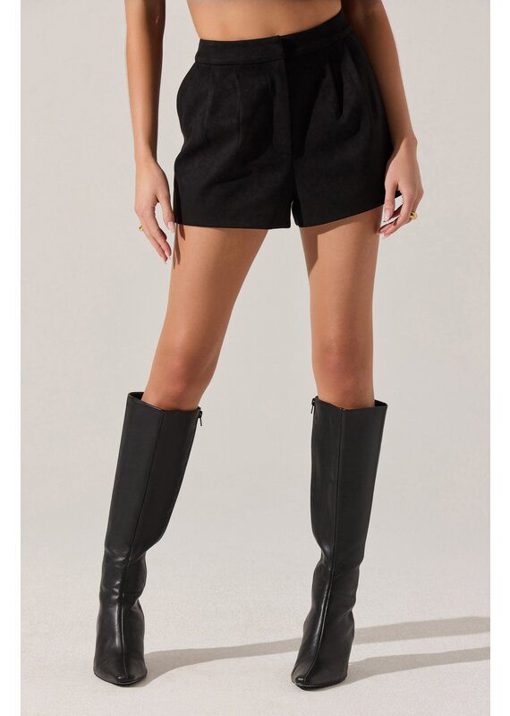 ASTR Jude Faux Suede Shorts