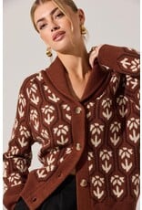 ASTR Marcenia Shawl Collar Cardigan