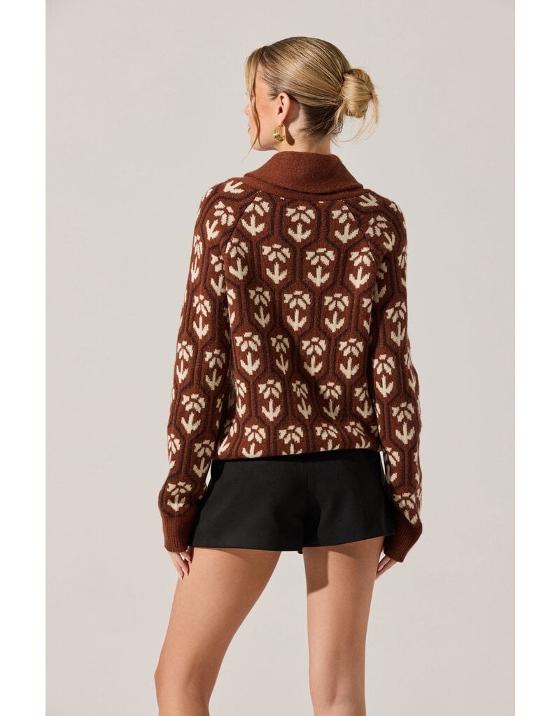 ASTR Marcenia Shawl Collar Cardigan