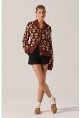 ASTR Marcenia Shawl Collar Cardigan