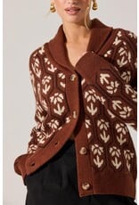 ASTR Marcenia Shawl Collar Cardigan