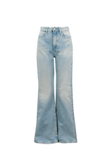 Icon Denim Blue Slim Flared Jeans