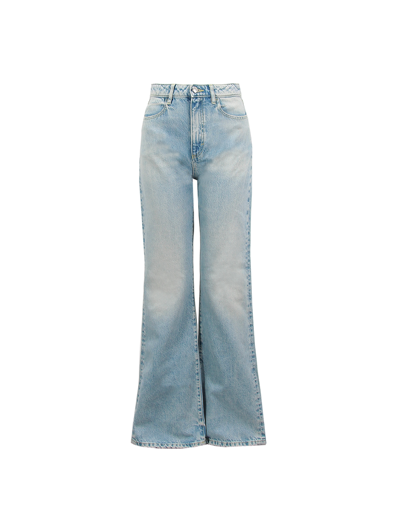 Icon Denim Blue Slim Flared Jeans