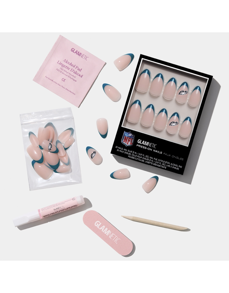 Glamnetic Philadelphia Eagles Press-On Nail Set