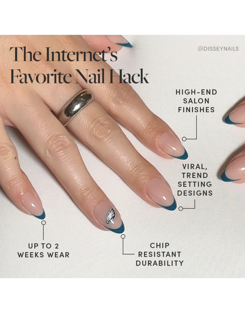 Glamnetic Philadelphia Eagles Press-On Nail Set