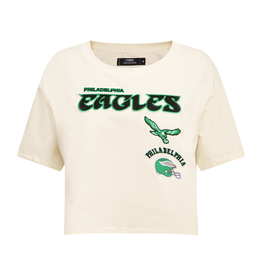 Pro Standard Philadelphia Eagles Women's SS Boxy Retro Tee