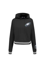 Pro Standard Philadelphia Eagles Women's Cropped Pullover Hoodie