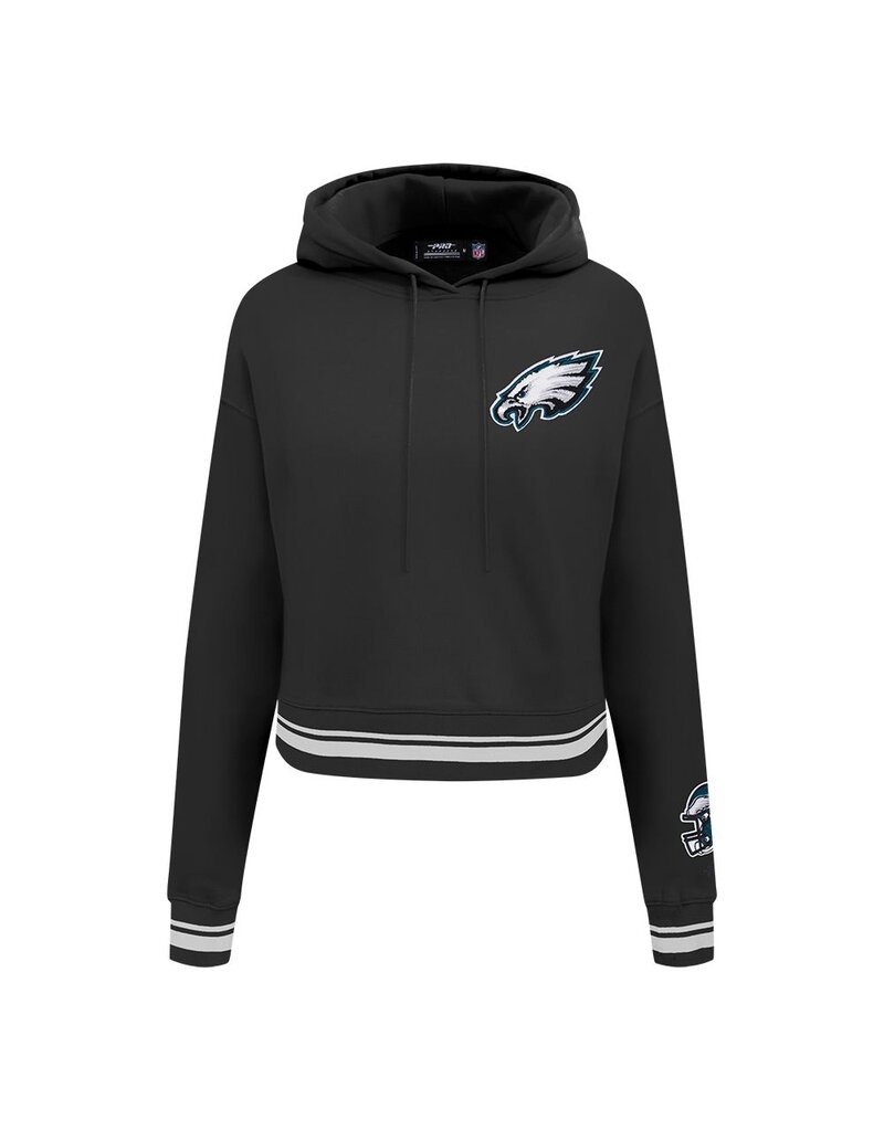 Pro Standard Philadelphia Eagles Women's Cropped Pullover Hoodie