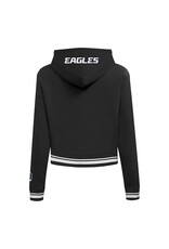 Pro Standard Philadelphia Eagles Women's Cropped Pullover Hoodie