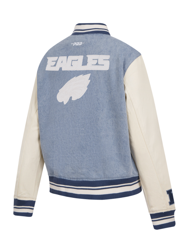 Pro Standard Philadelphia Eagles Women's Varsity Blues Jacket