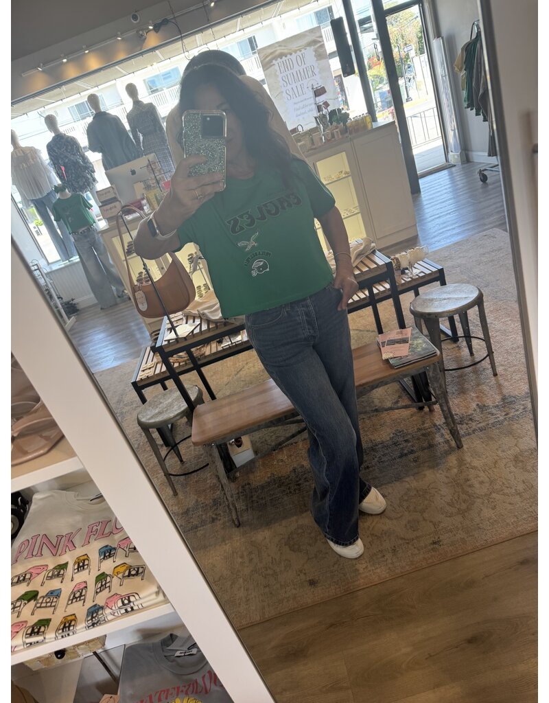 Pro Standard Philadelphia Eagles Women's SS Boxy Retro Tee