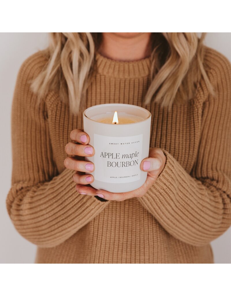 Sweet Water Decor Apple Maple Bourbon Candle