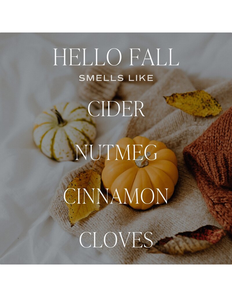 Sweet Water Decor Hello Fall Soy Candle