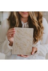 Sweet Water Decor Gold Leaves Notes Journal