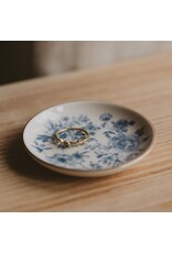 Sweet Water Decor Blue Delft Jewelry Dish