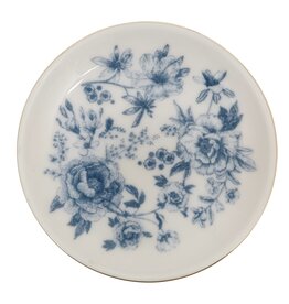 Sweet Water Decor Blue Delft Jewelry Dish