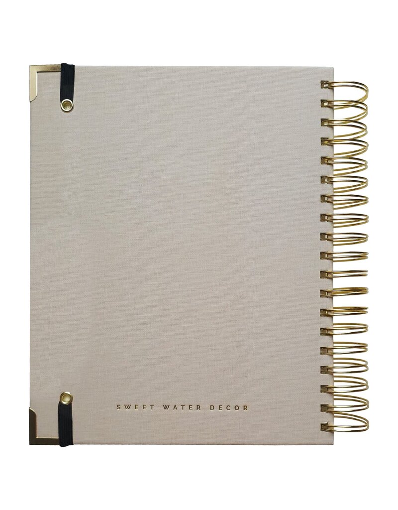 Sweet Water Decor Recipe Spiral Notebook