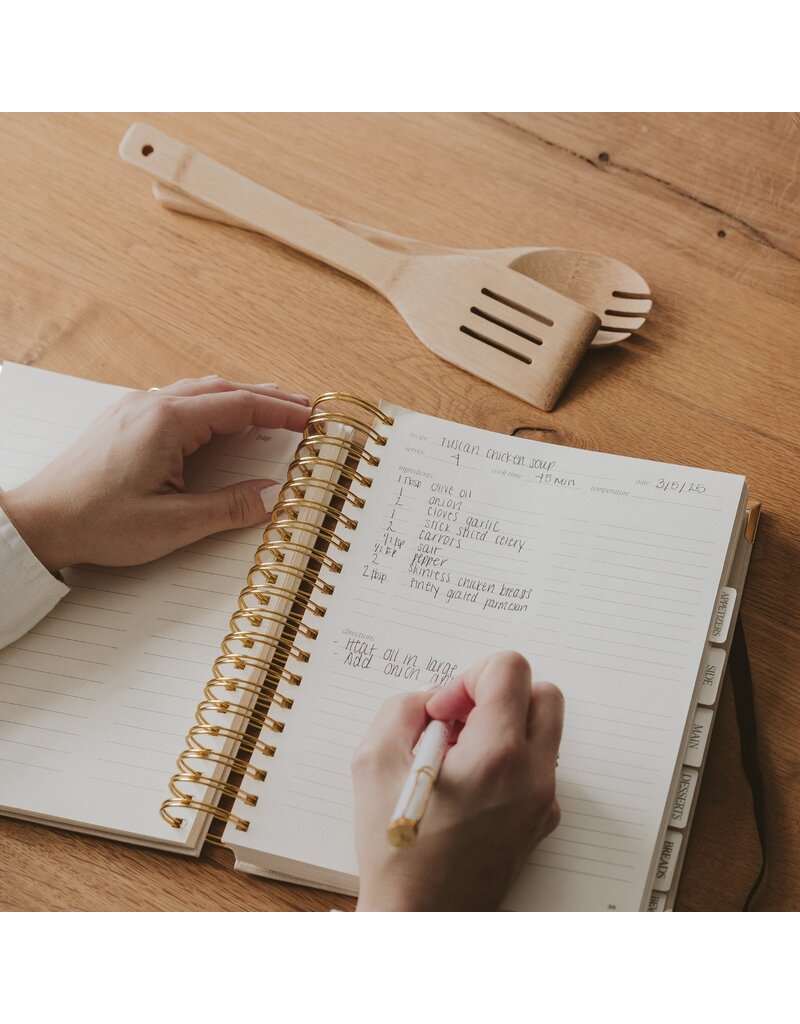 Sweet Water Decor Recipe Spiral Notebook