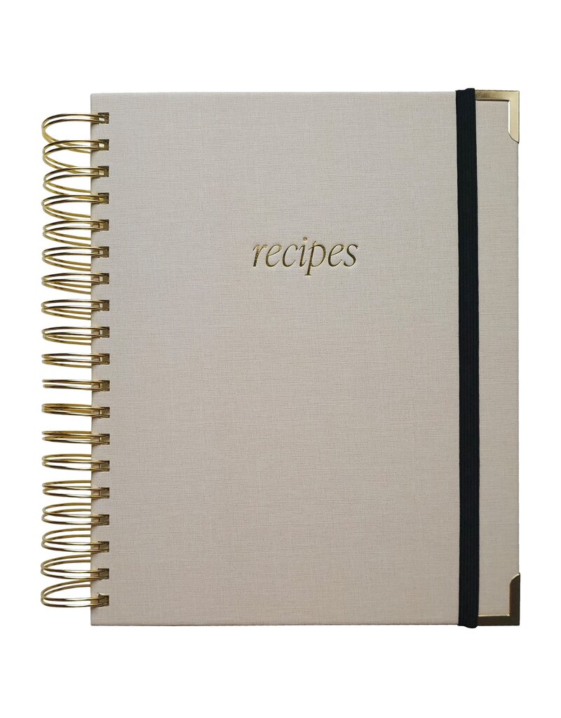 Sweet Water Decor Recipe Spiral Notebook
