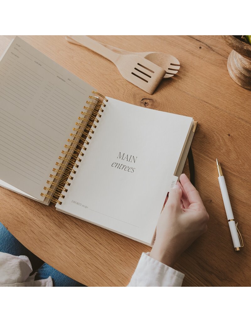 Sweet Water Decor Recipe Spiral Notebook