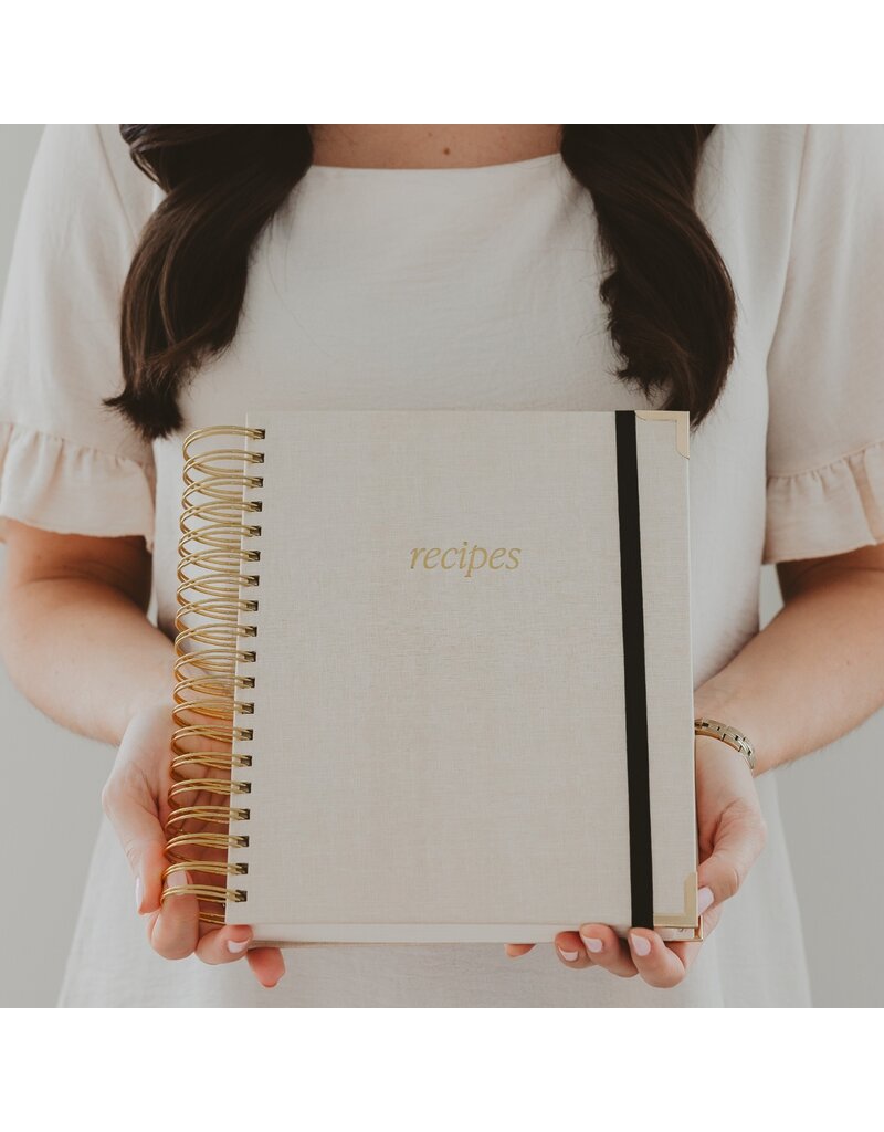Sweet Water Decor Recipe Spiral Notebook