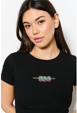Pretty Garbage Olives Bead Tee