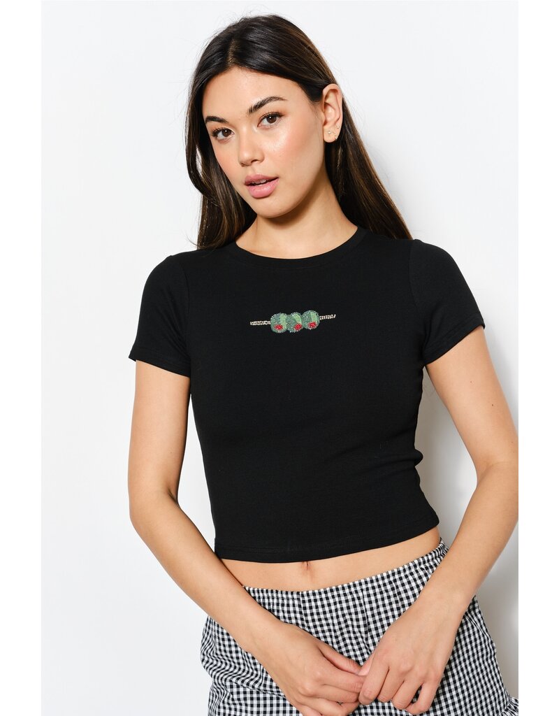 Pretty Garbage Olives Bead Tee