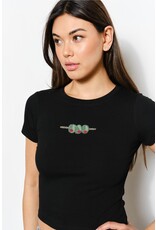 Pretty Garbage Olives Bead Tee