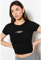 Pretty Garbage Olives Bead Tee