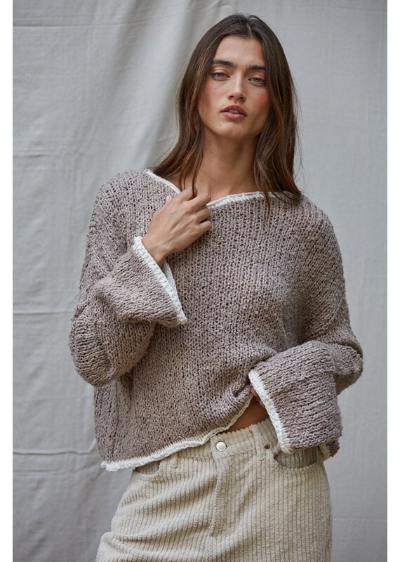 By Together Jessie Crew Neck Sweater